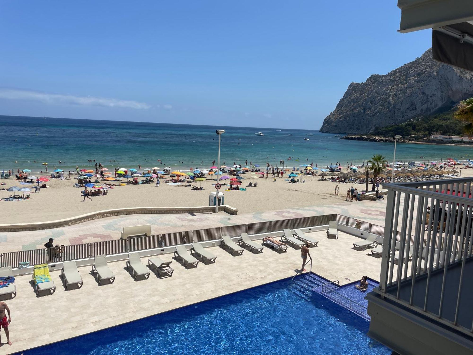 Medi Playa Primera Linea Con Piscina Calpe Zewnętrze zdjęcie